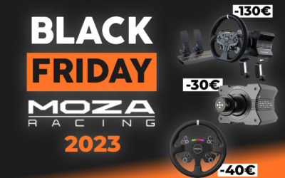 Black Friday Moza Racing 2023: Promociones de hasta el 20% de descuento