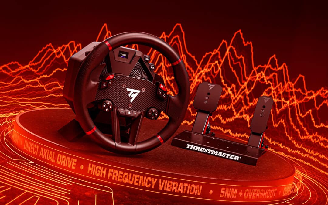 Desvelado el T598 de Thrustmaster: Accionamiento Axial Directo en PS5, PS4 y PC