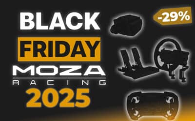 Black Friday Moza Racing 2025: Ofertas especiales de hasta el 29% de descuento