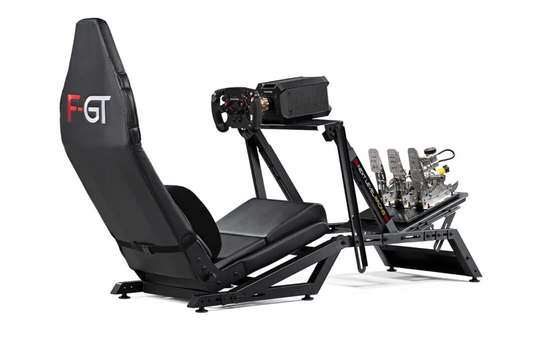 Next Level Racing lanza el F-GT PRO: un único chasis para GT, F1 y rallyes