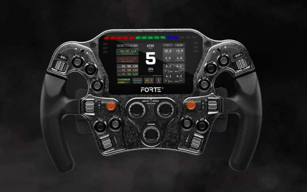 Asetek Forte Formula Pro en pre-pedido: diseño de carbono y pantalla XXL