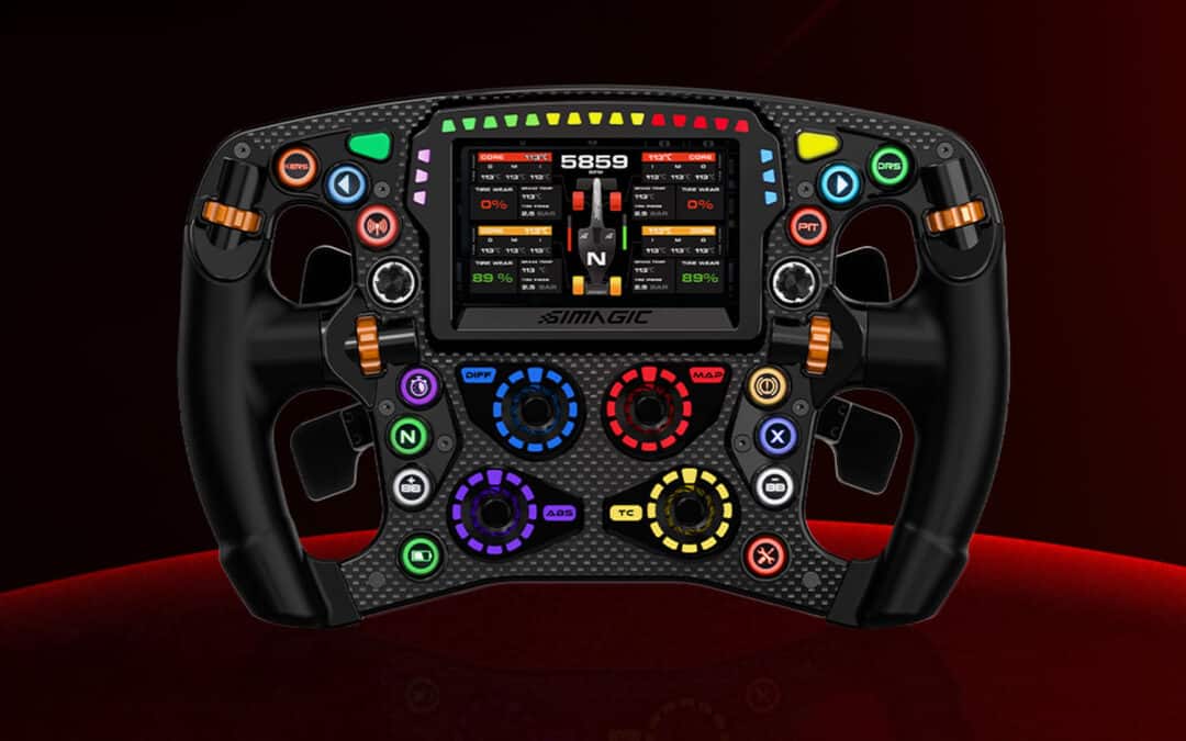 Simagic presenta el Zeus Formula, un juego de bielas y ruedas de 28 Nm