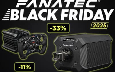 Black Friday Fanatec 2025: Promociones de hasta el 33% de descuento