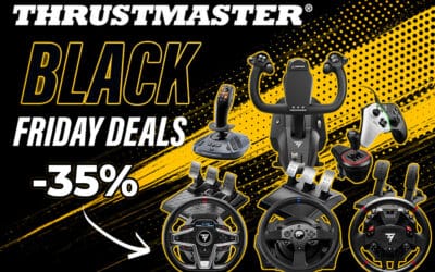 Black Friday Thrustmaster: ¡Las mejores promociones de 2025 por fin desveladas (-35%)!