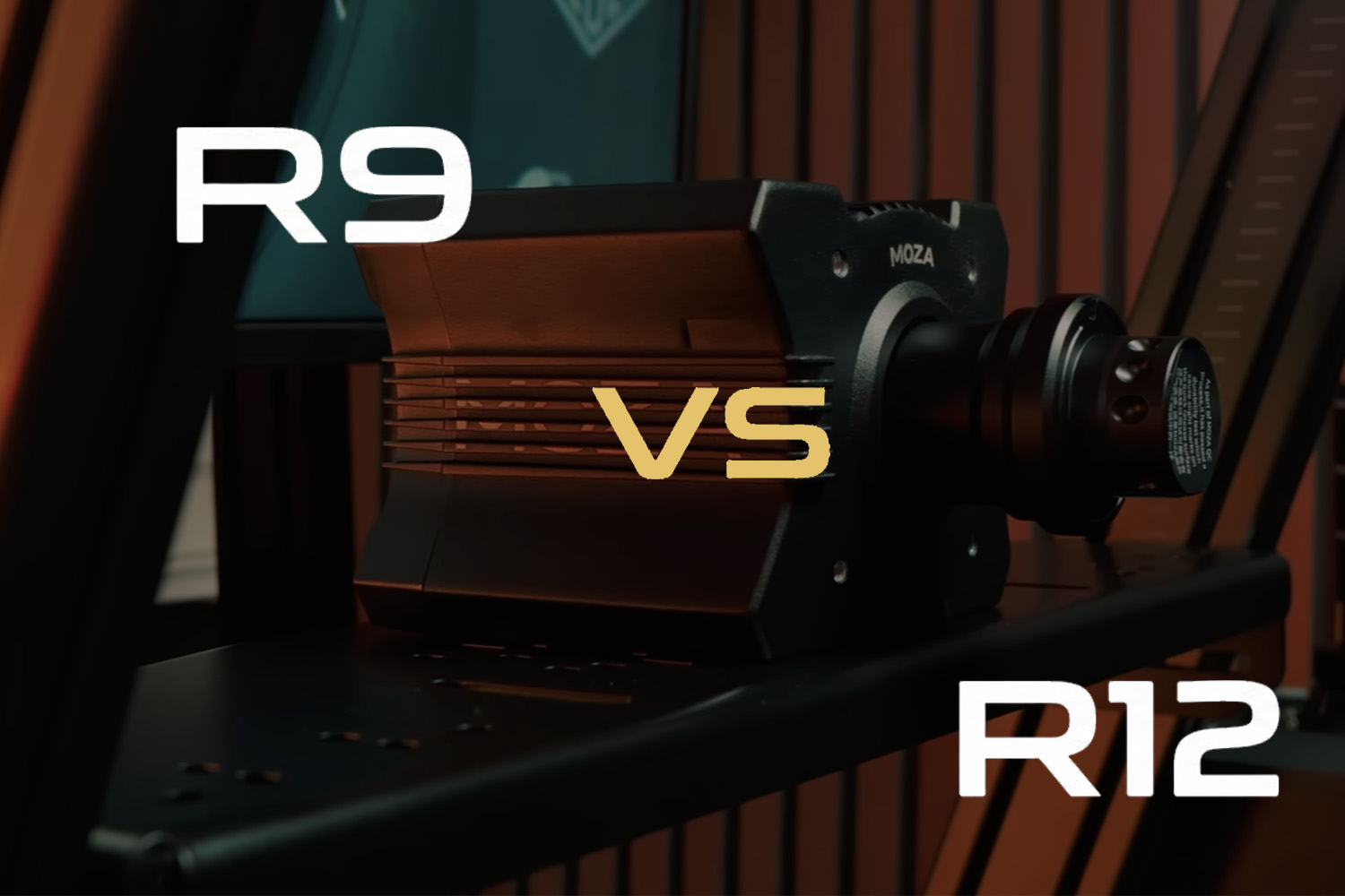 Moza R9 vs. R12: distancia entre ejes en las carreras de simulación