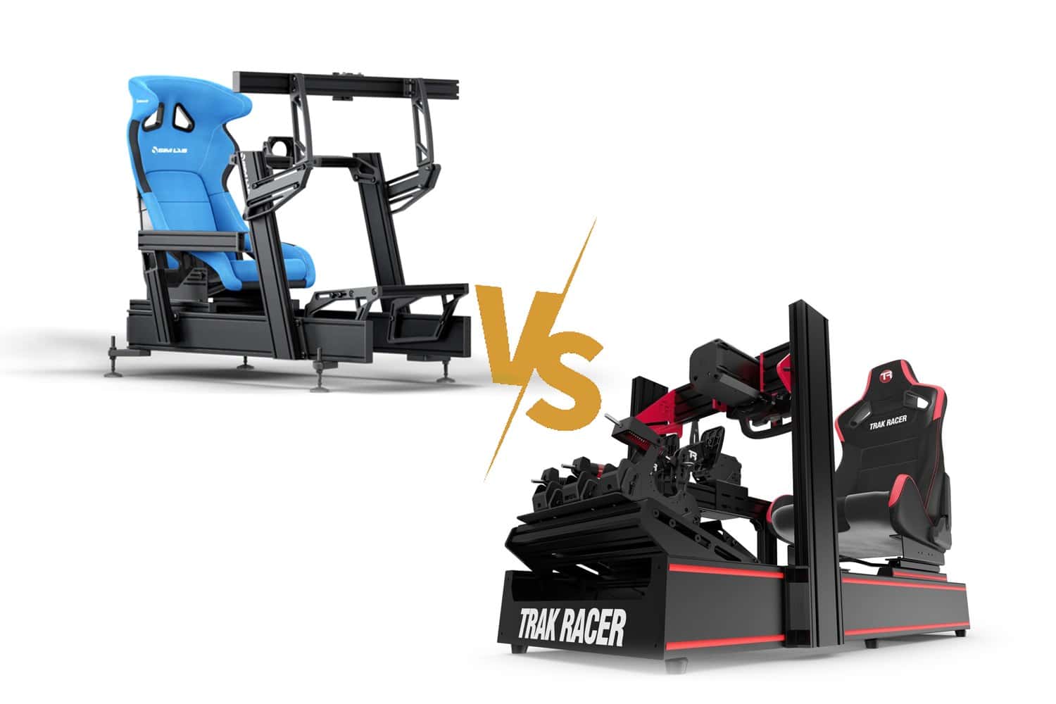 Sim-Lab vs Trak Racer El simulador de cabina Sim-Lab P1X Pro frente al simulador de cabina Trak Racer TR160 V5